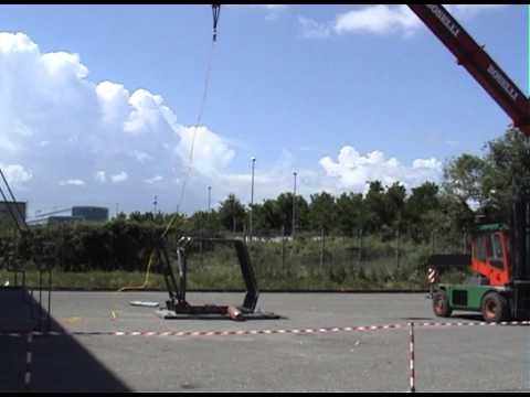 Test FOPS - Struttura di Protezione Contro la Caduta di Oggetti dall'Alto - UNI EN ISO 3449:2009