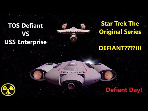 Star Trek The Original Series DEFIANT??? VS USS Enterprise | Star Trek Ship Battle | Bridge Commande