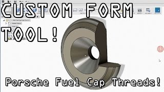 Custom Fusion 360 Lathe Form Tool! Fusion Friday #25