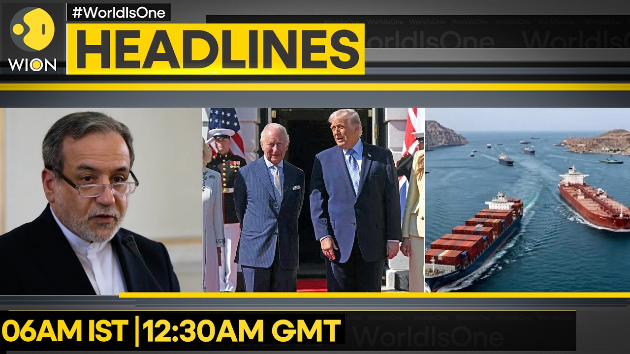 Trump Welcomes King Charles, Queen Camilla | Trains Collide Near Jakarta, 7 Killed | WION Headlines