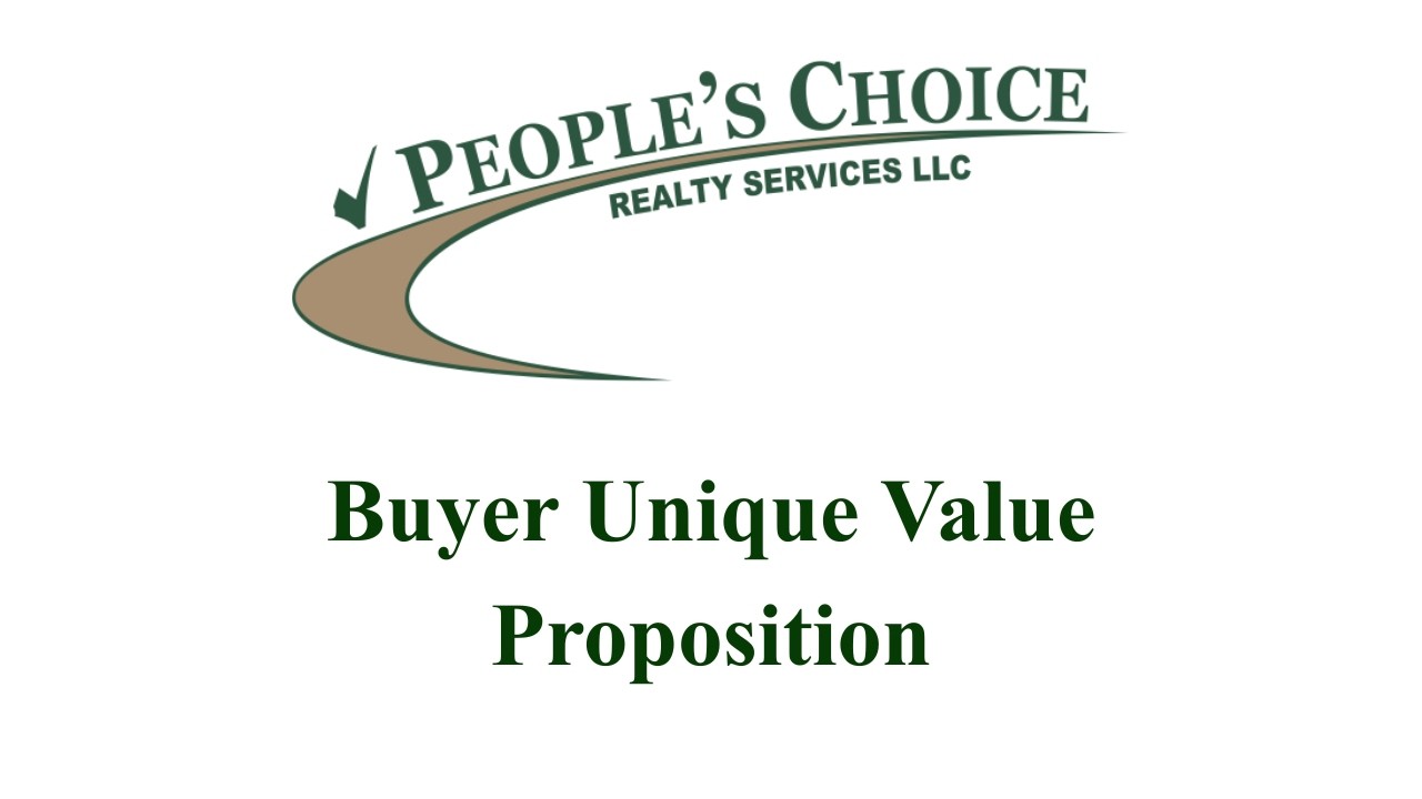 Buyer UVP (Unique Value Proposition)