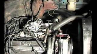 preview picture of video '58 Ford and Workin on a Chevy 350 Engine'