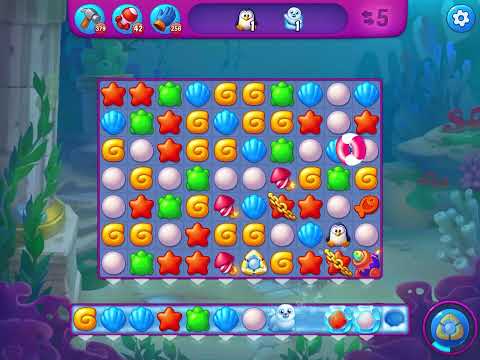 Fishdom Very Hard level 6195 no boosters フィッシュダム ベリーハード [Friend's]