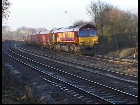 66064 arrives into Daw Mill Colliery