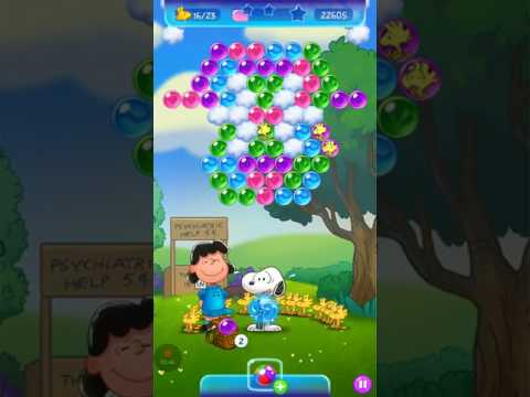 Snoopy pop android gameplay for kids level 27&28