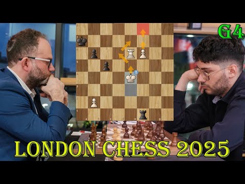ROOK ENDING!! Alireza Firouzja vs Pavel Eljanov || London Chess Classic 2025 - R4