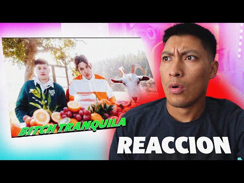 REACCION || Harry Nach ft. Kidd Voodoo - BITCH, TRANQUILA (Video Oficial)