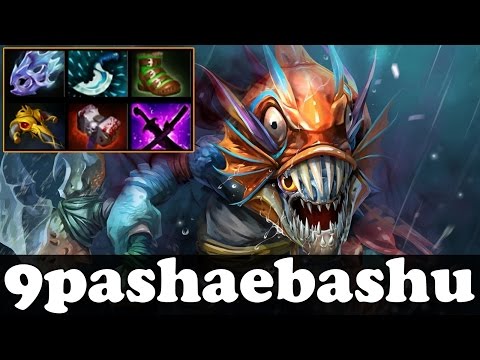 Dota 2 - 9pashaebashu Plays Slark - Ranked Match Gameplay