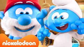 Papa Smurf Being the Best Dad Ever for 90 Minutes Straight 💙 | The Smurfs | Nicktoons