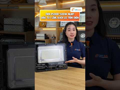 Đèn pha led năng lượng mặt trời 500W P500D (NEW)