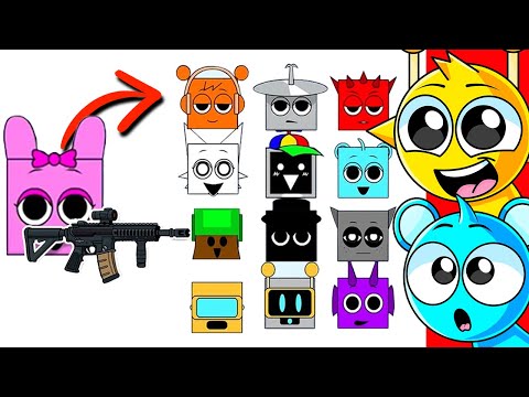 Sprunki Square League Battle Royale!