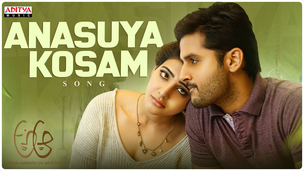 Anasuya Kosam Song | A Aa Movie | Nithiin, Samantha, Anupama | Trivikram | Mickey J Meyer