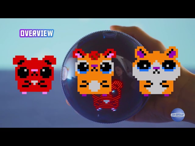 Vídeo relacionado con Bitzee - Mascota Digital Hamster Ball - Mascota Virtual con 20 Hamsters - Mascota Interactiva Que Rueda y Reacciona al Tacto con Interacciones y Sonidos - Juguetes Niños 5 Años +