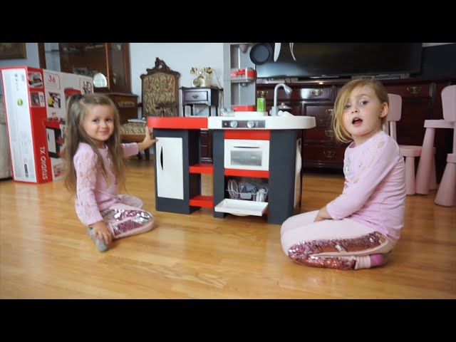 Vídeo relacionado con WUSUPU Cocina Juguete con Comida Juguete,Accesorios Cocina Juguetes,Juego de rol Cocinita Infantil con Comida Juguete Cubiertos Cesta Picnic Niños, Cocina Infantil Cocina de Juguete