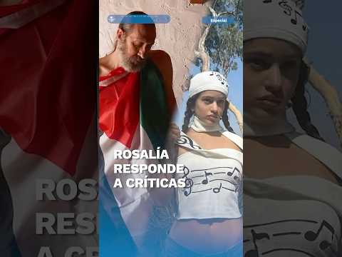 Rosalía rechaza las acusaciones de “silencio cómplice” hacia Gaza y pide señalar a quien tiene “poder”