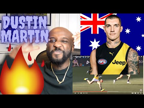 African man react to Dustin Martin (WOW is he the GOAT of AFL?)