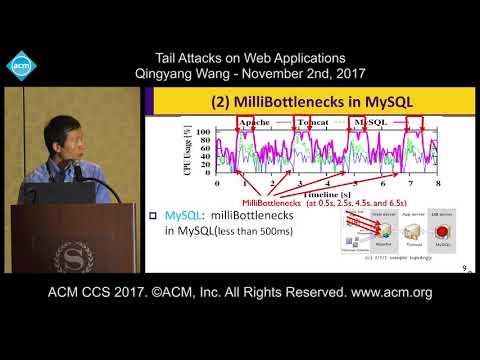 ACM CCS 2017 - Tail Attacks on Web Applications - Qingyang Wang