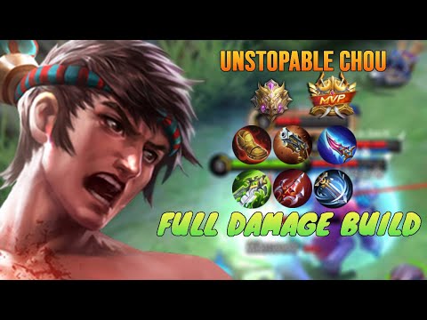 Chou unstopable offlaner [top 1 global best build for chou]
