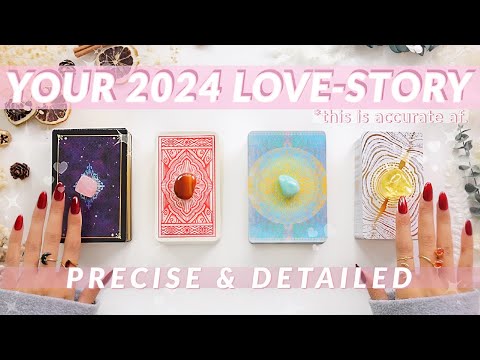 💌Your 2024 LOVE-STORY Predictions👩‍❤️‍👨💕**detailed af**🔮✨pick a card ♣︎ tarot reading✨🔥