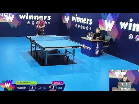 Kolbasenko Aleksandr vs Aliev Anar. WINners. CUP Table Tennis 7 12.12.2020 09:15