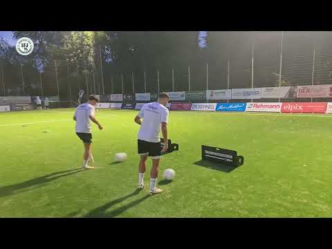 Pässe direkt - Passtraining mit der T-PRO Prallwand