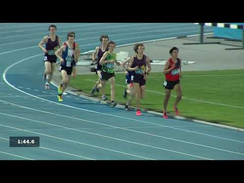 2018 Vic Schools Champs. Boys U18 1500m