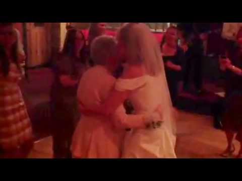 Susan Brown dancing with Mother Jessie 