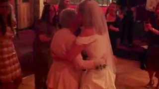 Susan Brown dancing with Mother Jessie 
