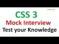 CSS Interview Questions And Answers CSS3 Interview Questions And Answers