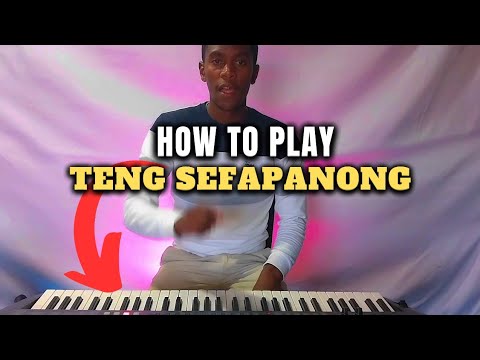The easy way to play 🎹 || Teng sefapanong || ‎@LearnwithMbulelo  || #lessons