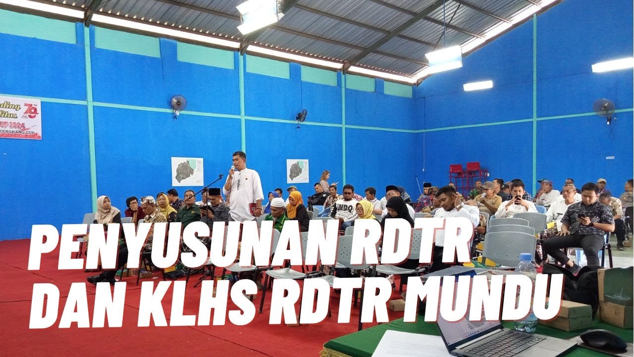 PENYUSUNAN RDTR DAN KLHS RDTR MUNDU