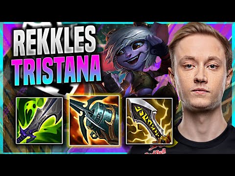 REKKLES IS A GOD WITH TRISTANA KRAKEN SLAYER! - G2 Rekkles Plays Tristana ADC vs Caitlyn! |