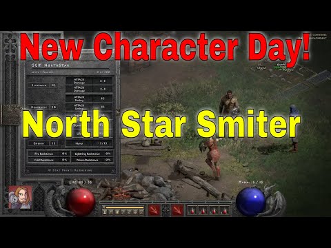 D2R 2.5 Ladder S2 New Character Day (North Star Smiter)