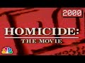 Homicide The Movie Daniel Baldwin Ned Beatty 2000 NBC Full Movie With Original Commercials