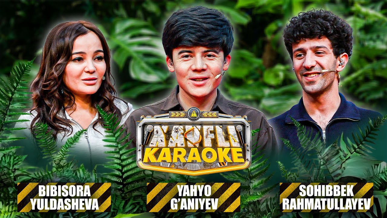 XAVFLI KARAOKE - YAHYOBEK G'ANIYEV x BIBISORA YULDASHEVA x SOHIBBEK RAHMATULLAYEV