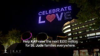 Kay Jewelers St. Jude Children's Research Hospital Drone Show