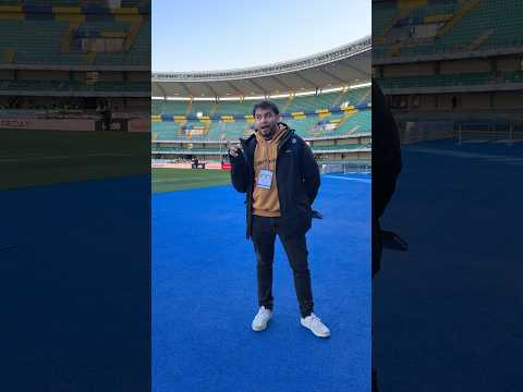 MA QUANTO È BELLO IL BENTEGODI 💛💙🥰 #hellasverona #calcioseriea #serieaenilive #bentegodi #stadio