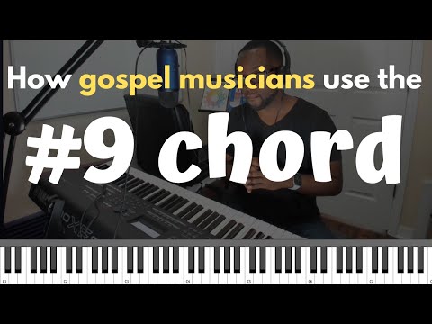 How to use the Dominant 7, #9 (Sharp 9) as a passing chord in gospel music