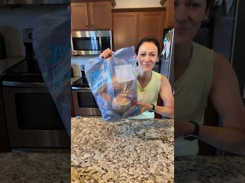 Grab half-price Panera bagels on Tuesdays, freeze them for quick breakfasts! #easymeals