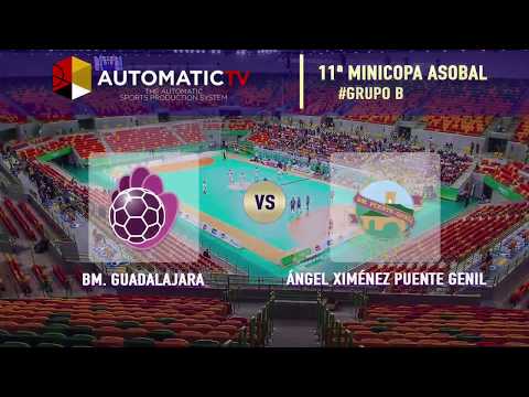 MINI COPA ASOBAL 2018 Balonmano Guadalajara VS Ángel Ximénez Puente Genil