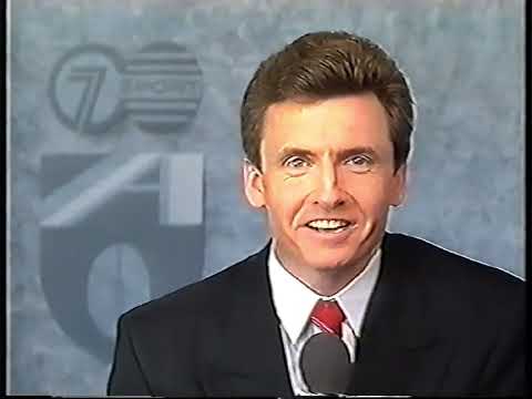 1990 Grand Final pre -game. Channel 7 broadcast
