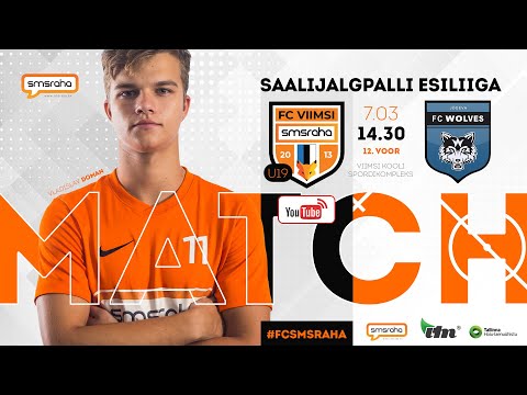 ESILIIGA: VIIMSI FC SMSRAHA U19 -  S. FC JÕGEVA WOLVES