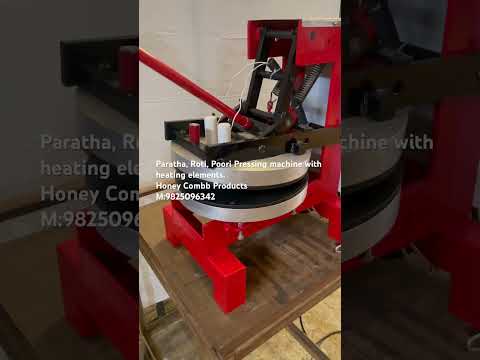 Paratha / Roti / Chapatti / Poori Pressing Machine