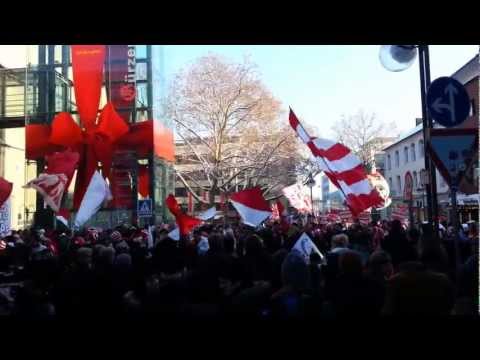 Fan-Demo in Köln 08.12.12