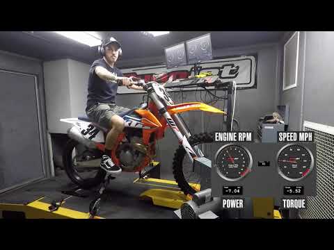 2022 KTM 350 SX-F Dyno Test