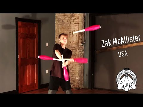IJA Tricks of the Month by Zak McAllister from USA /Juggling