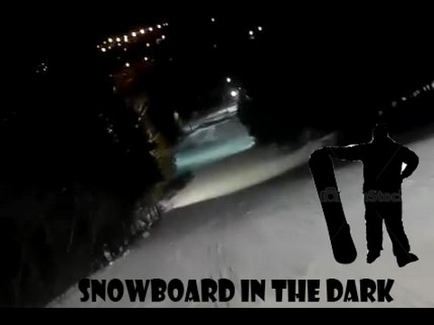 Snowboarding At Night - MCX Shredding