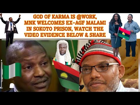 GOD OF KARMA IS @WORK, MNK WELCOMES EX-AGF MALAMI IN SOKOTO PRISON, WATCH THE VIDEO EVIDENCE👇& SHARE