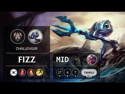 Fizz Mid vs Irelia - KR Challenger Patch 9.7