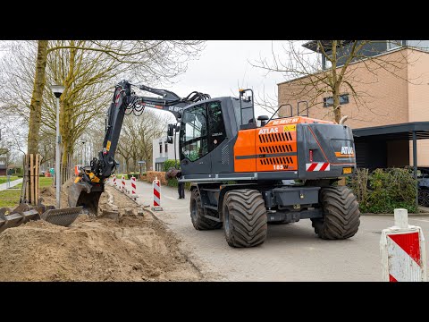 Atlas 185W mobiele graafmachine voor De Regt